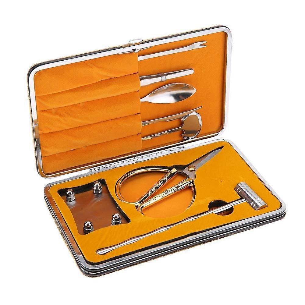 Seafood Crackers Set Stainless Steel Lobster and Crab Crackers 8Pcs with Tools and Gift Box