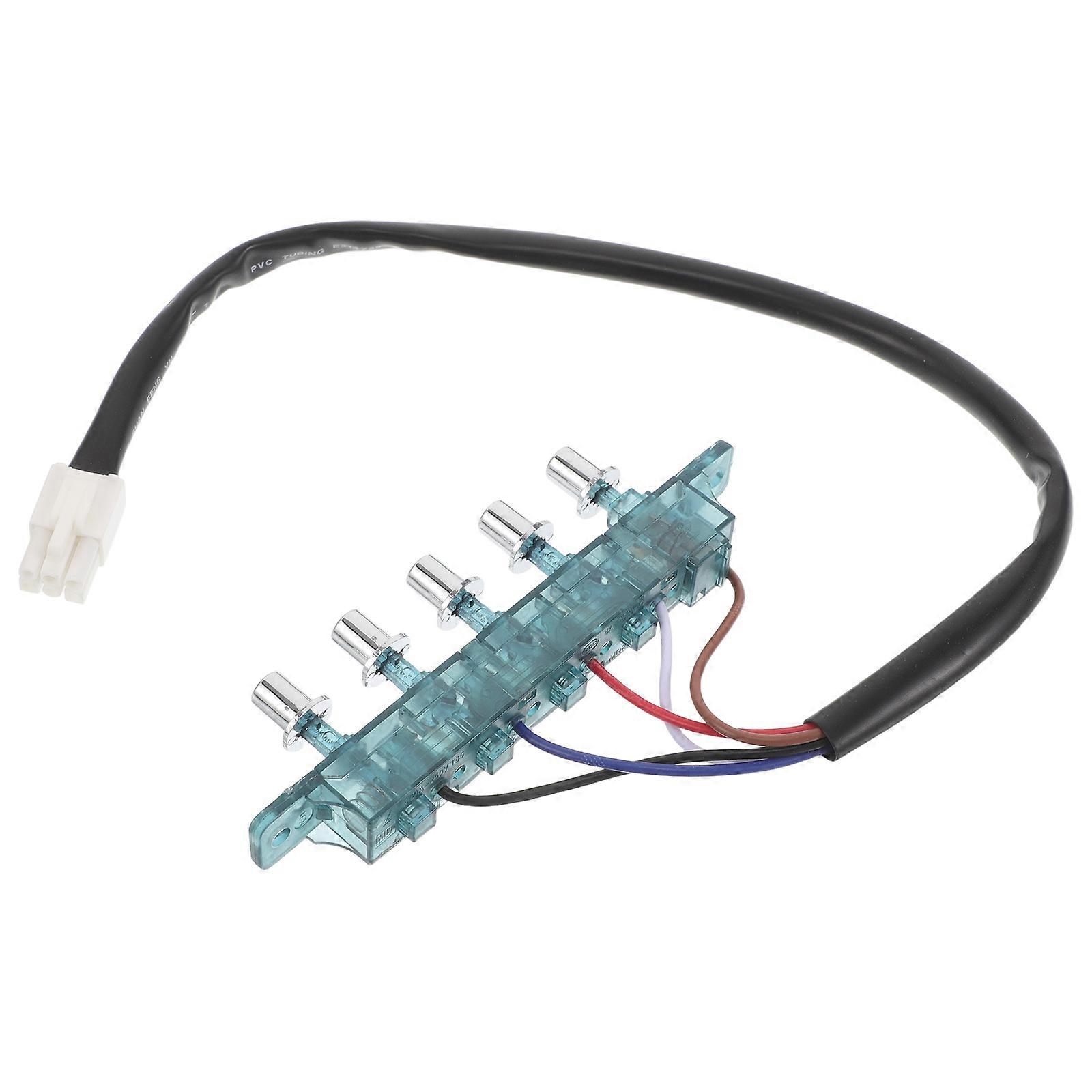 Pushbutton Switch Range Hood Range Hood Switch Efficient Control Restaurant Use 47.00X13.00X1.50CM 1Pack