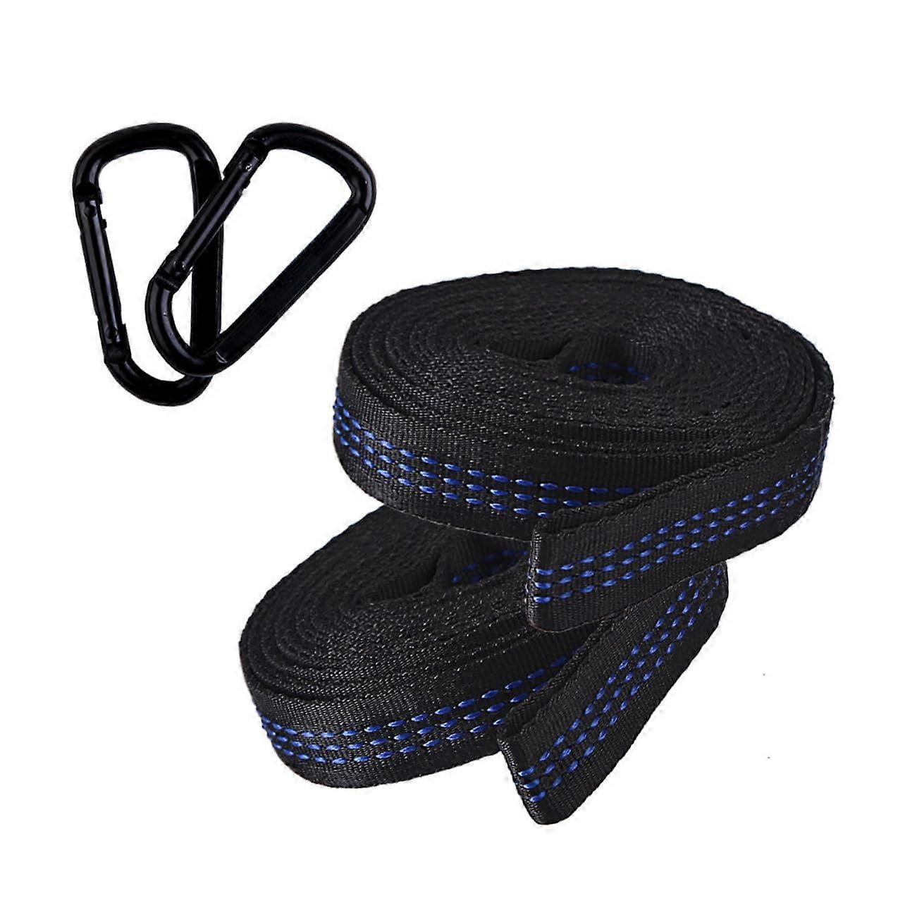 Hammock Tree Straps Hanging Kit with Durable Polyester,  Weight Capacity and Quick Tree Setup