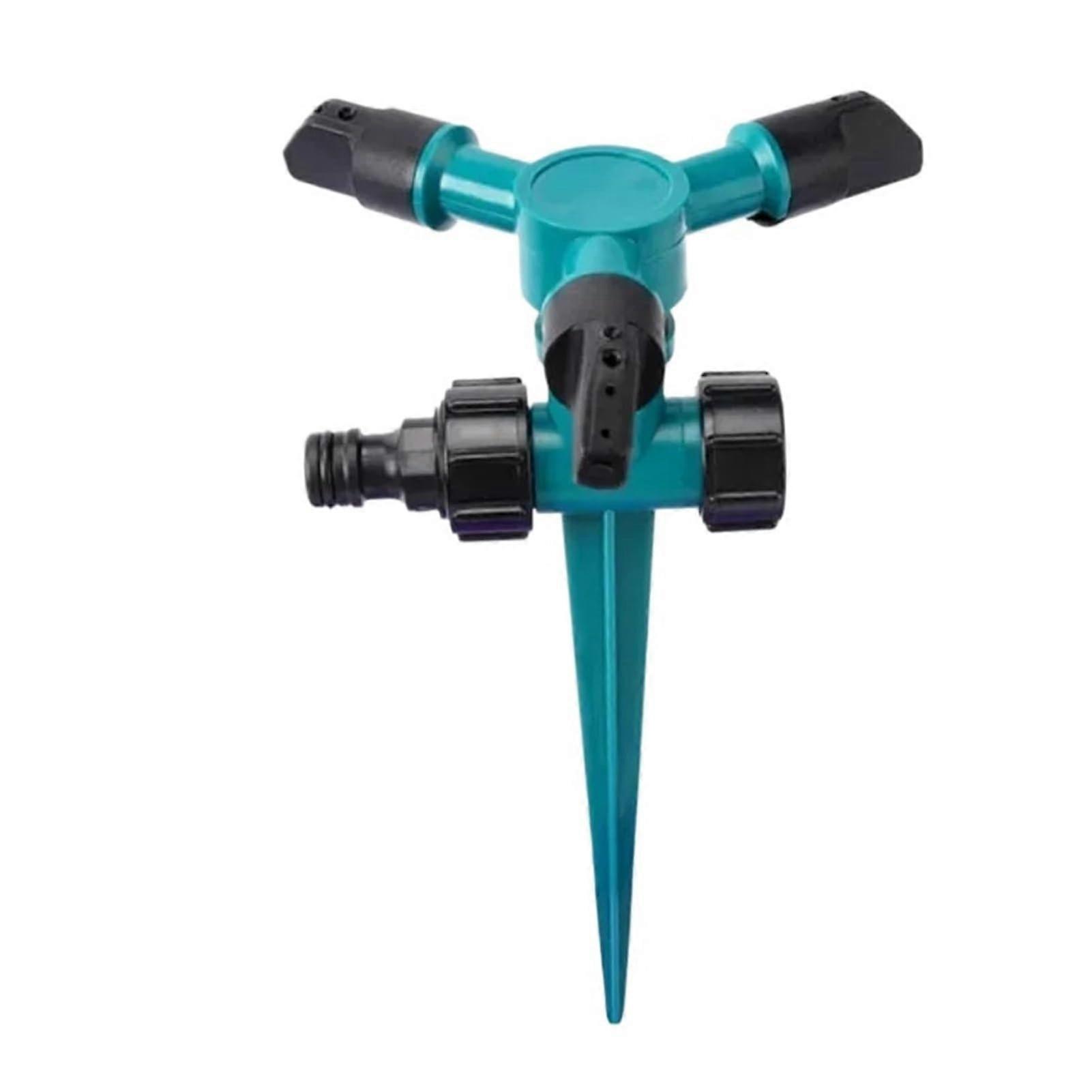 Automatic 360 Degree Garden Sprinkler with Quick Hose Connection for Lawn and MultiArea Watering
