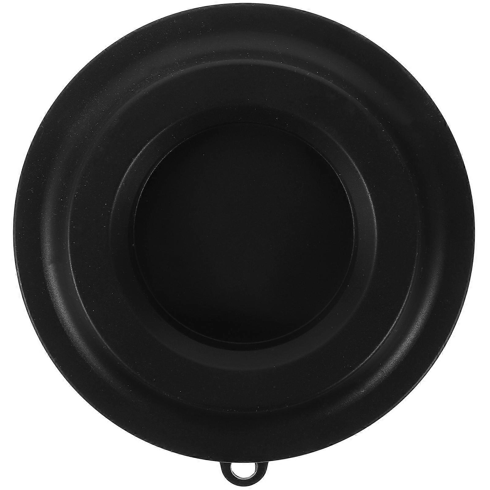 Silicone Pressure Cooker Lid Bracket for Kitchen Use 1Pcs Black