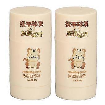 2pcs 40g Hair Wax Stick Strong Hold Reduce Frizzy Hair Styling Smoothing Wax for Children 2025