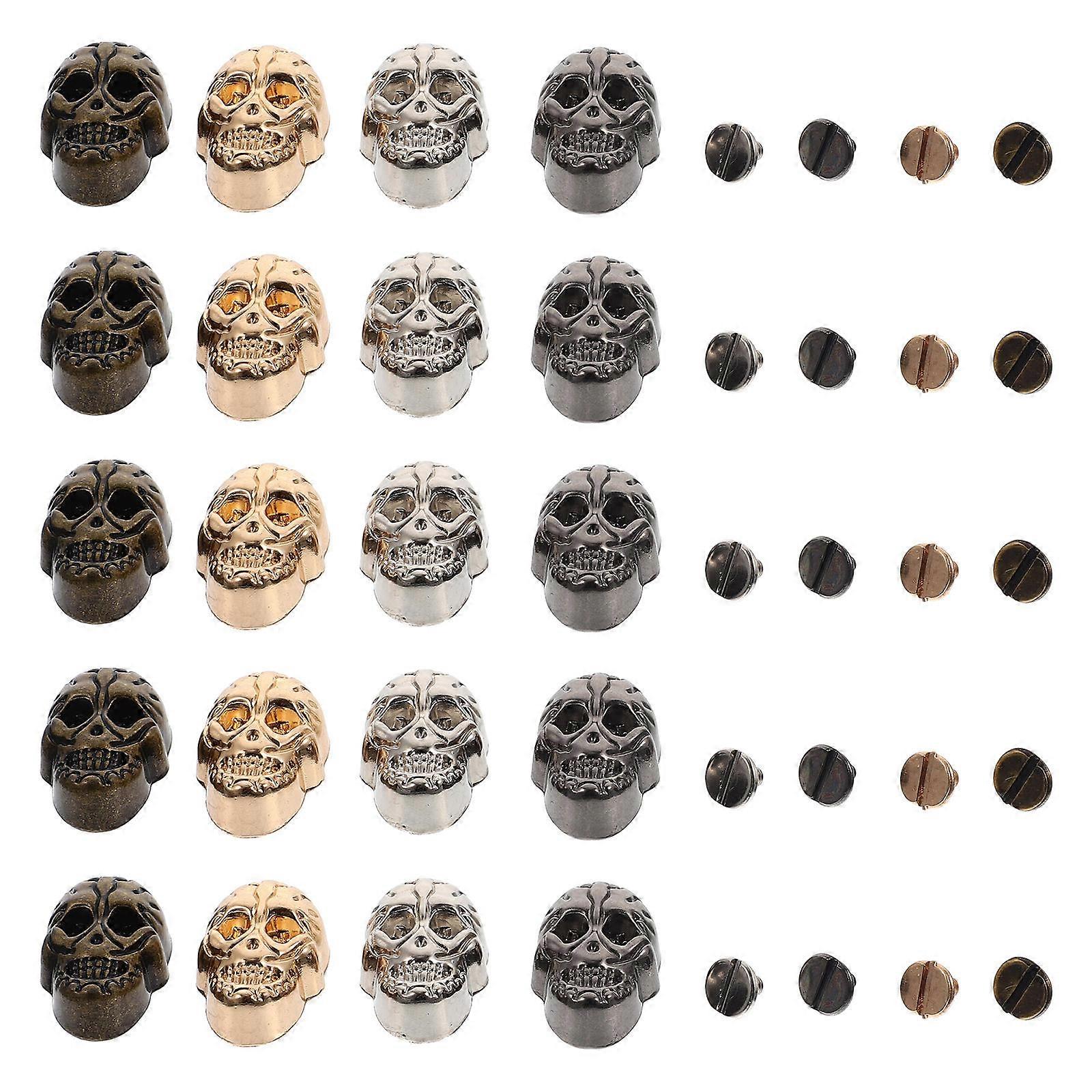 Crafting Studs Craft Rivets for DIY 80Sets Assorted Color