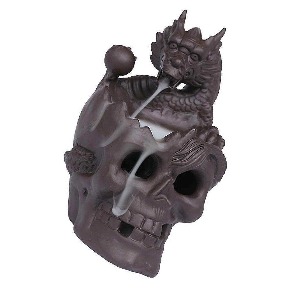 Dragon Burner Backflow Incense Censer with LED Light