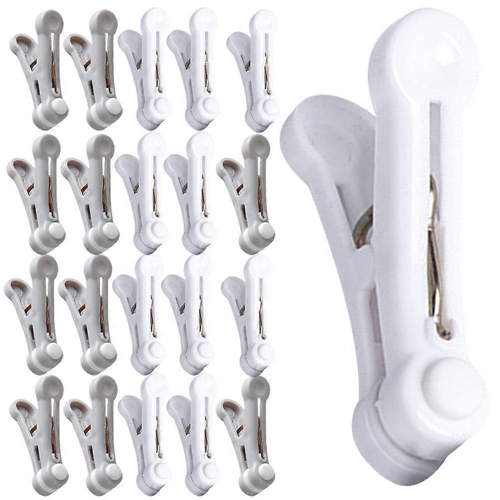 Soft Rubber Windproof Quilt Clamps Plastic Clothes Clips 32Pcs Pack