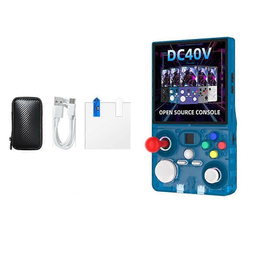 DC40V Retro Handheld Game Console 4.0inch IPS Screen Supports 30+ Emulators Open Source Linux WiFi GamePad 128G A
