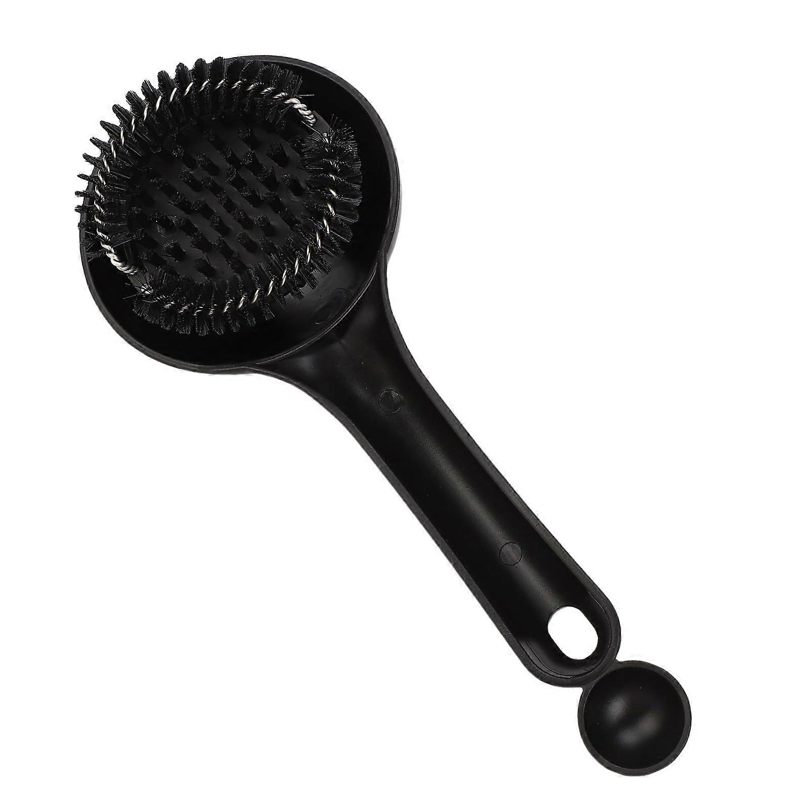Coffee Machine Cleaning Brush with Splash Proof Nylon Bristles for Espresso Grouphead Cleaning