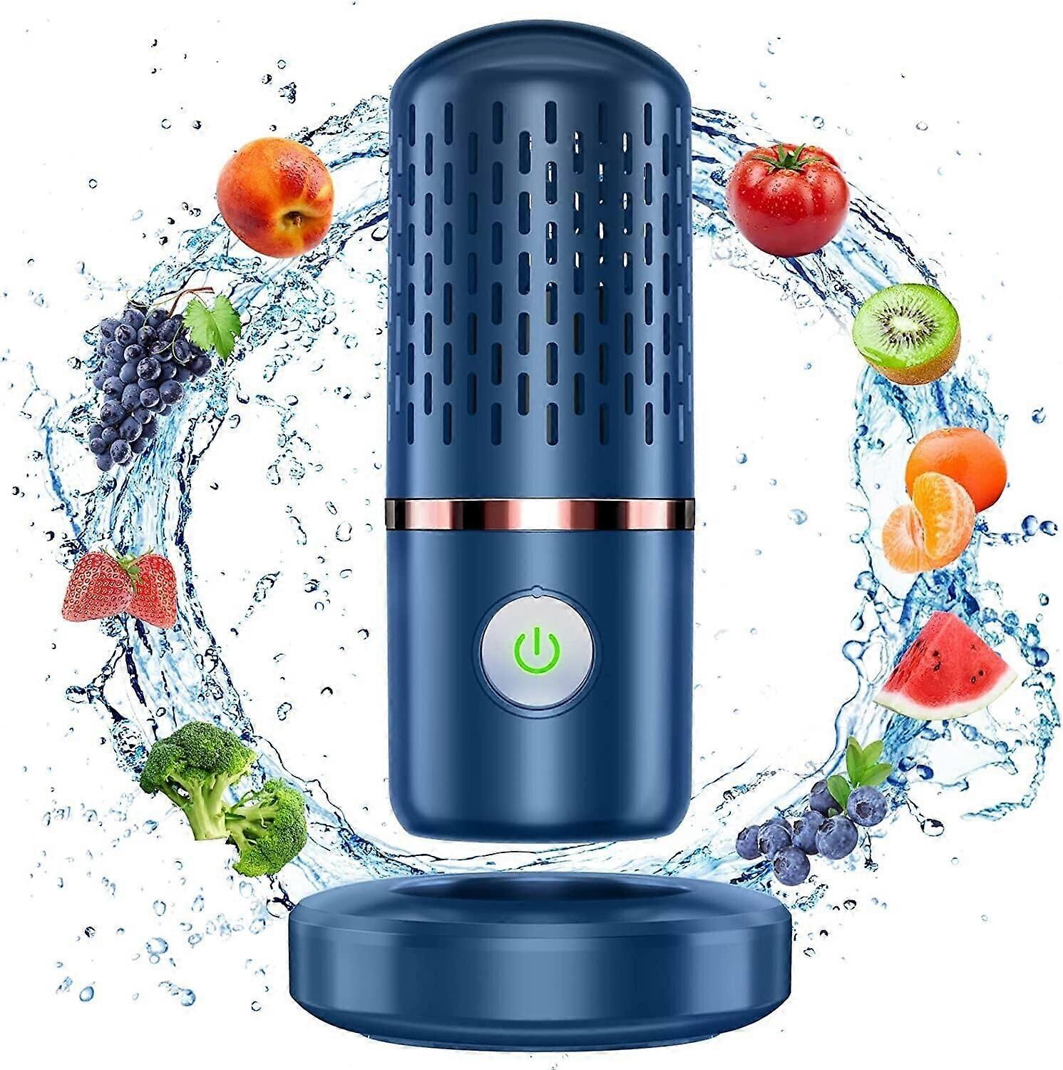 Fruit and Vegetable Washer with Deep Cleaning Technology, USB Rechargeable Portable Food Purifier