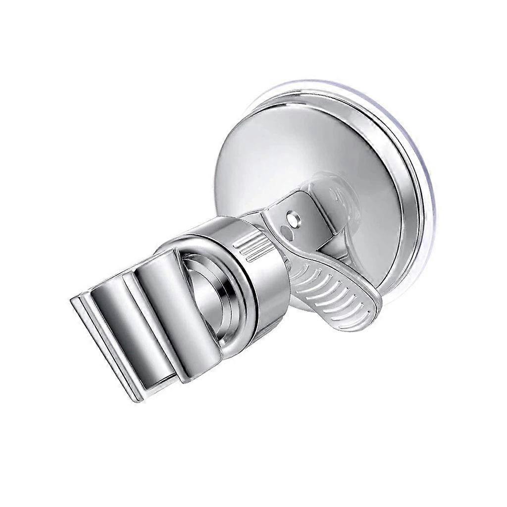 Handheld Shower Head Holder with Adjustable Suction Cup Bracket, Removable Wall Mounted Design
