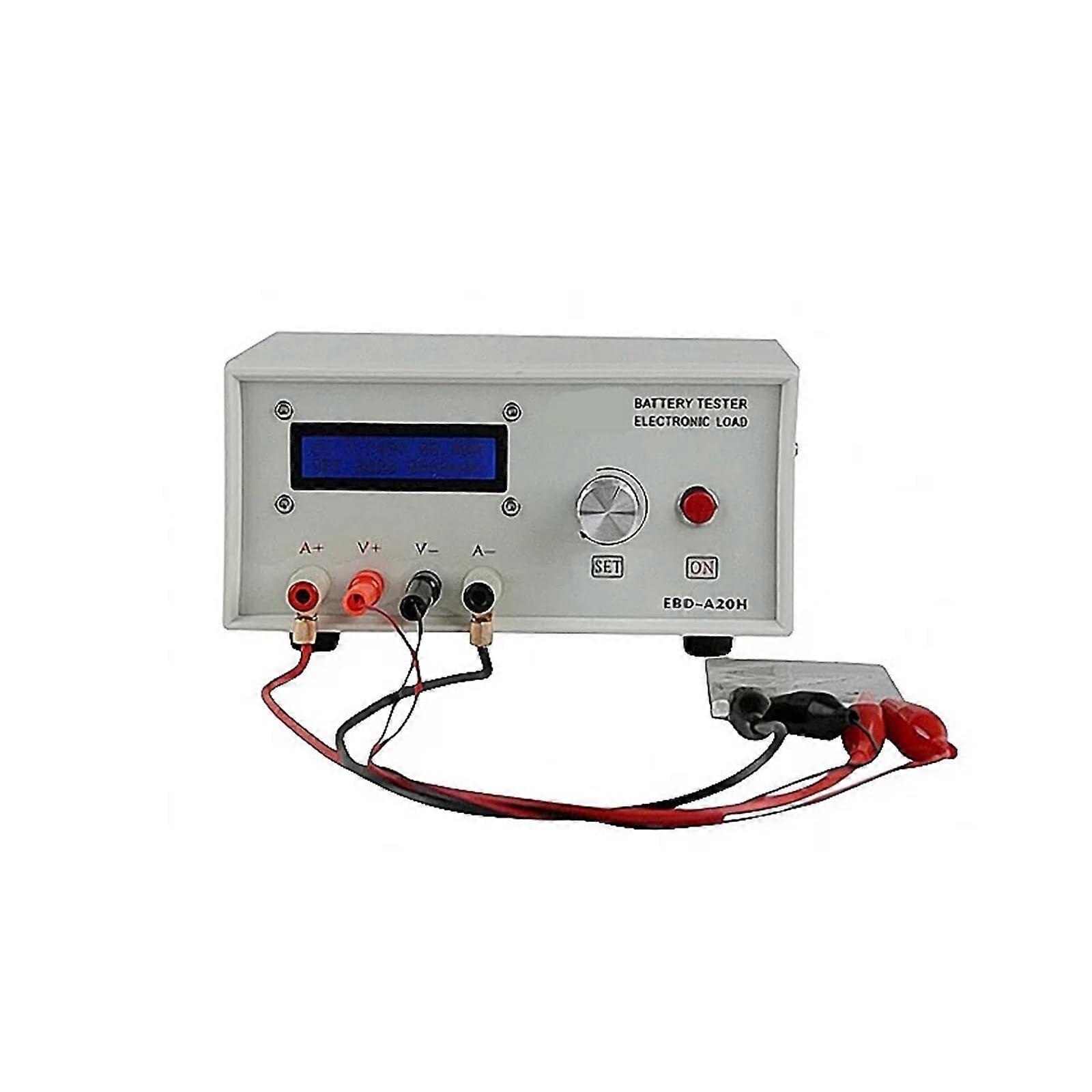 Battery Capacity Tester 30V 20A Electronic Load with Precise Voltage Current Measurement and USB