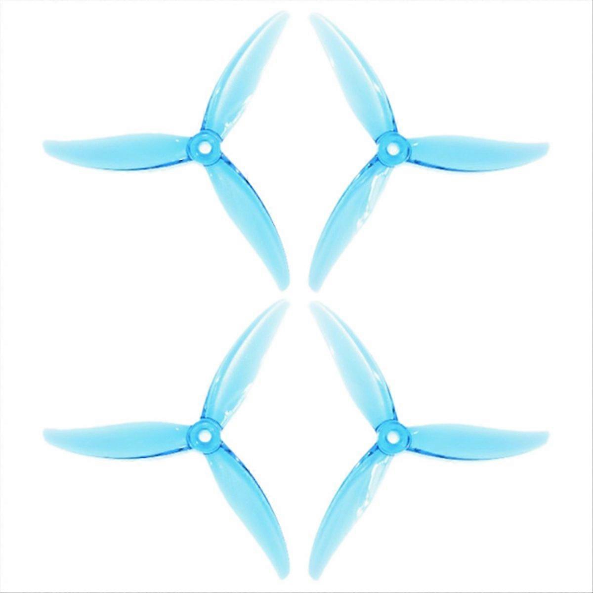 4Pcs MCK 3-Blade PC Propeller 5.1 Inch Drone Propeller Blue