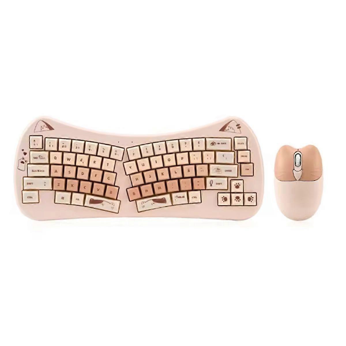 68 Key Cat Ear Mechanical Keyboard Kit Acrylic Stacking