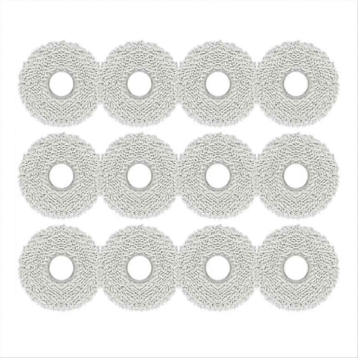 12PCS for M30 Pro / C107 Robot Vacuum Cleaner Mop Rag
