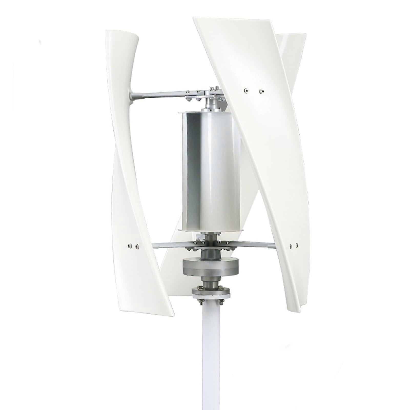 Low Noise 12V Vertical Axis Magnetic Levitation Wind Turbine Generator with Controller for Home Use