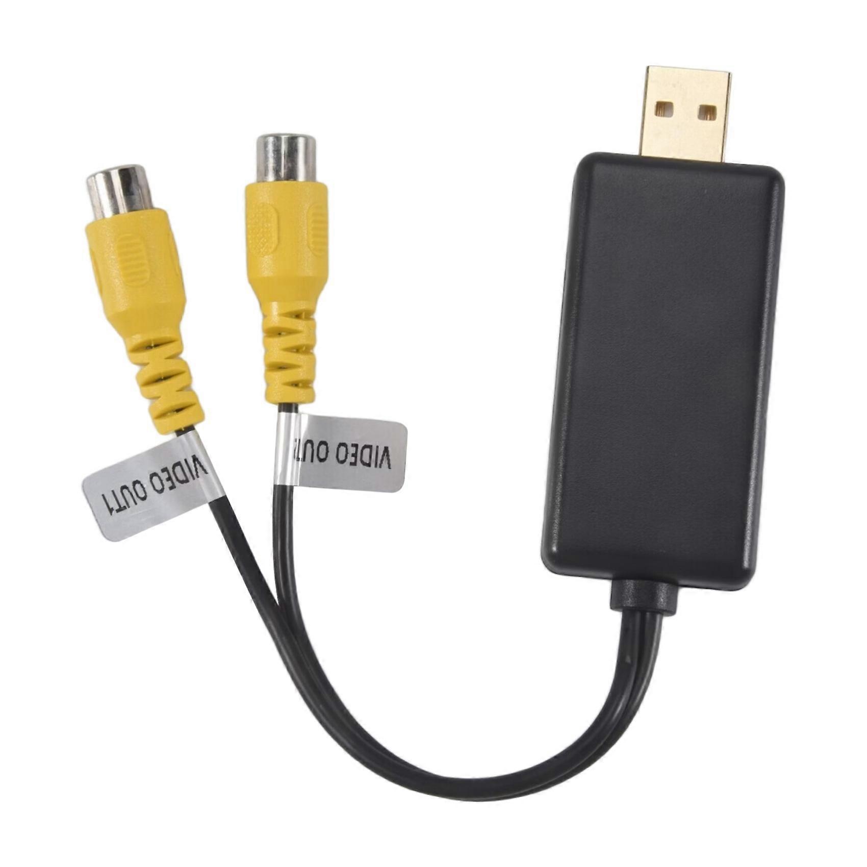 USB To CVBS Video Output Adapter Box (A)