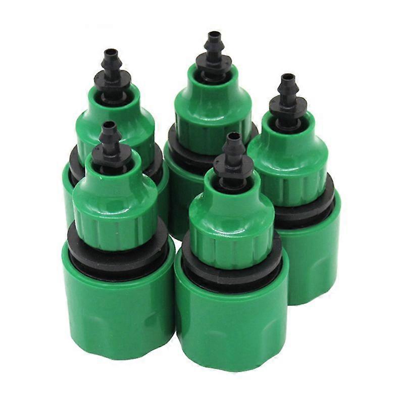 30PCS Quick Coupling Adapter with 1/2 Barbed Connector Drip Tape