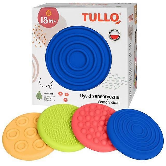 Dischi sensoriali Tullo 4 pezzi.