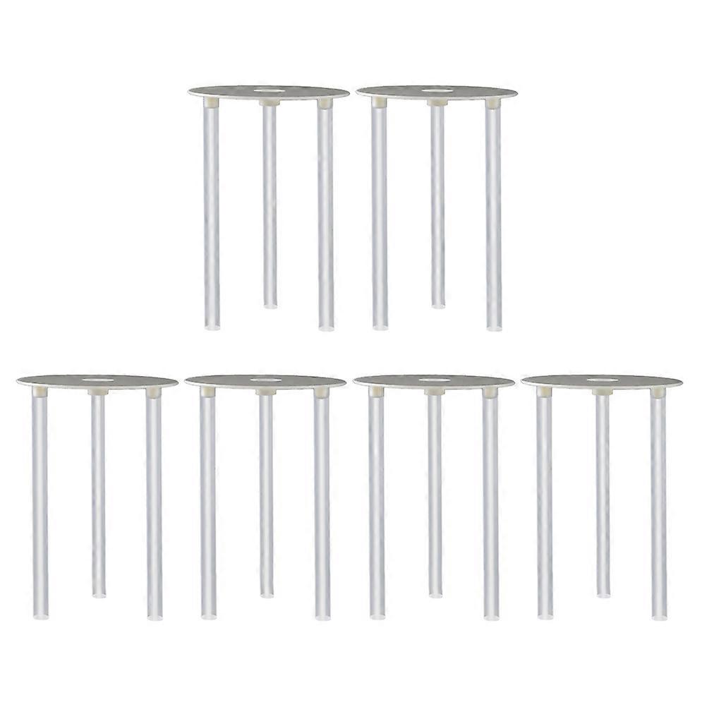 Cake Support Rack 6Sets White for Cake Piling and Display