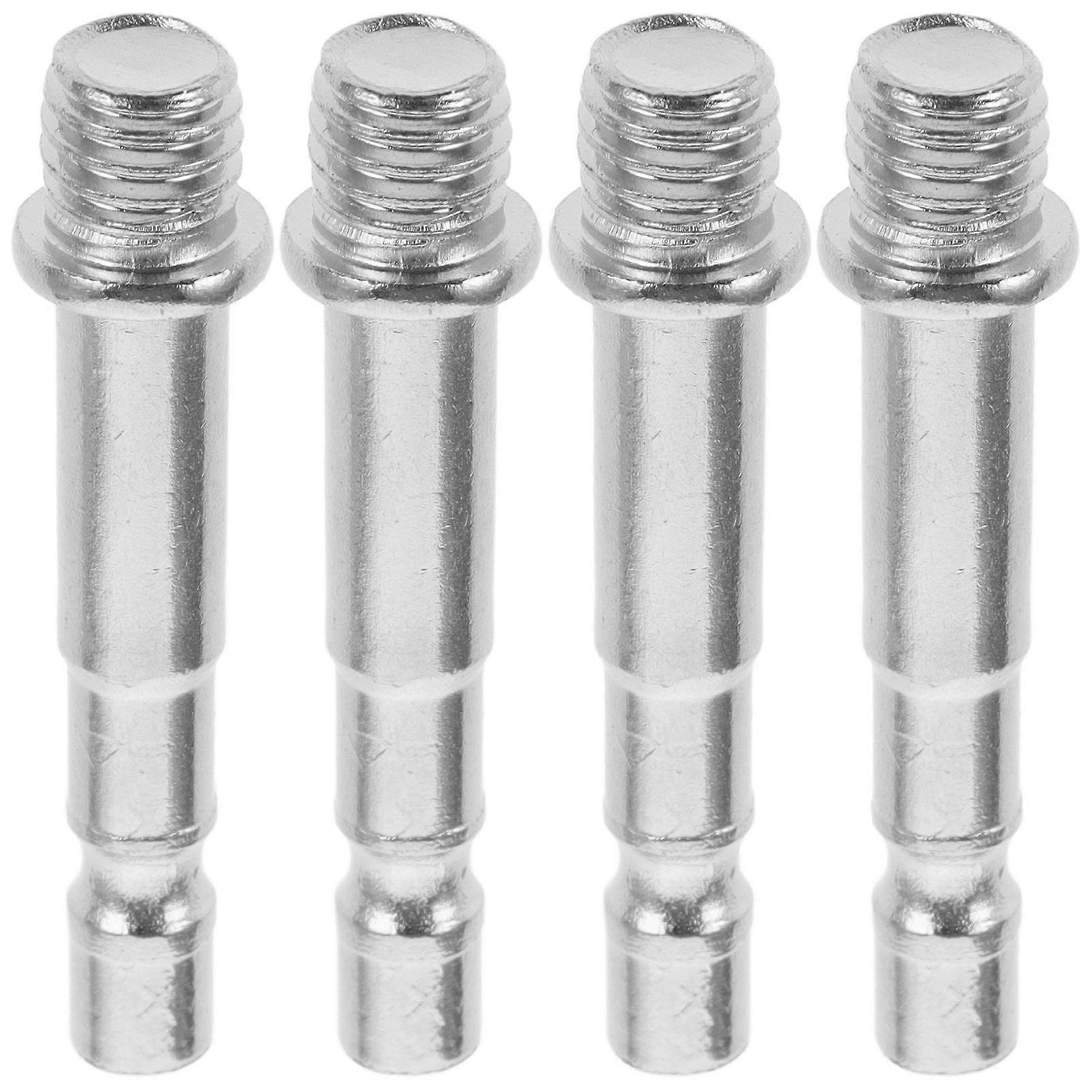 4pcs Microphone Stand Extender Mic Extension Pole Microphone Arm Stand 3/8 Adapter