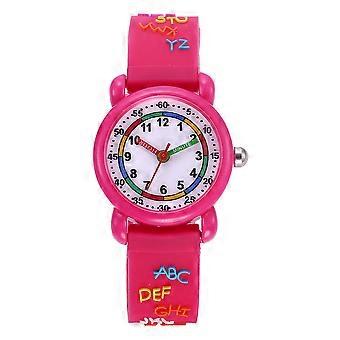 Kids Cartoon Watch for Children 3Pcs Lovely Waterproof Quartz Wristwatch