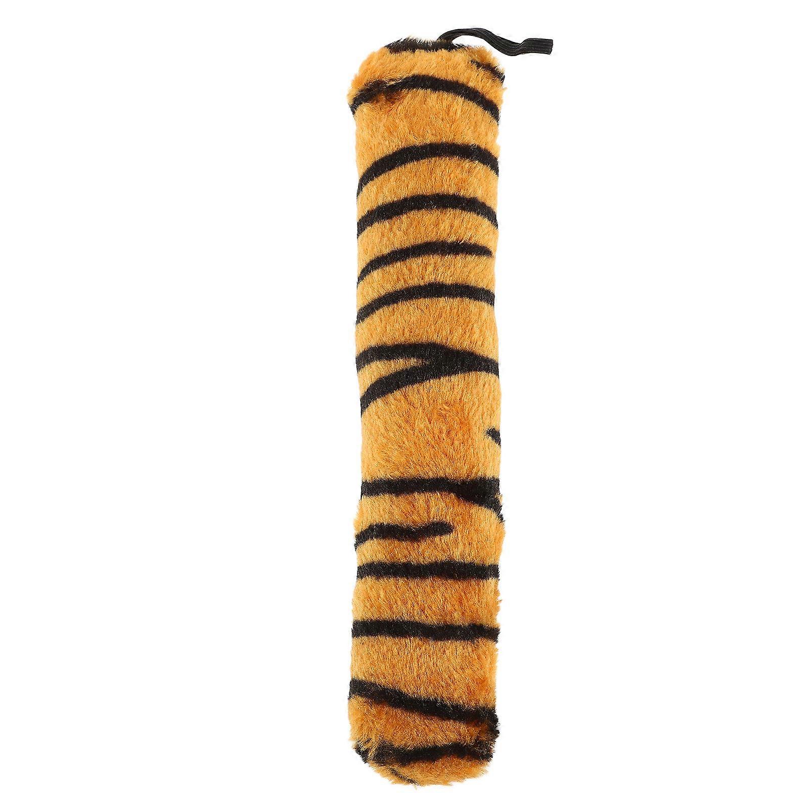Tiger Tail Plush Costume Accessory for Halloween Party Decor