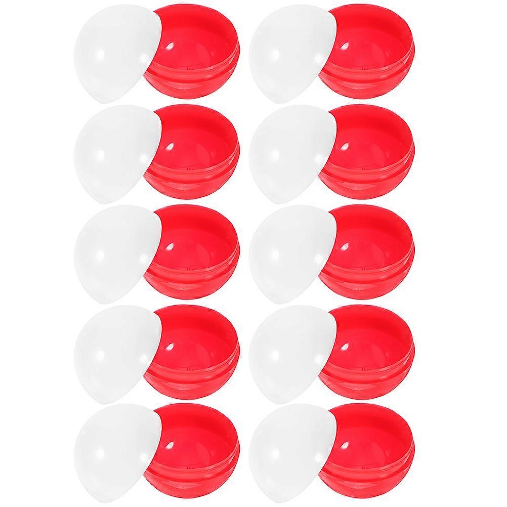 Assorted Balls for Storing 60Pcs Plastic Fillable Containers