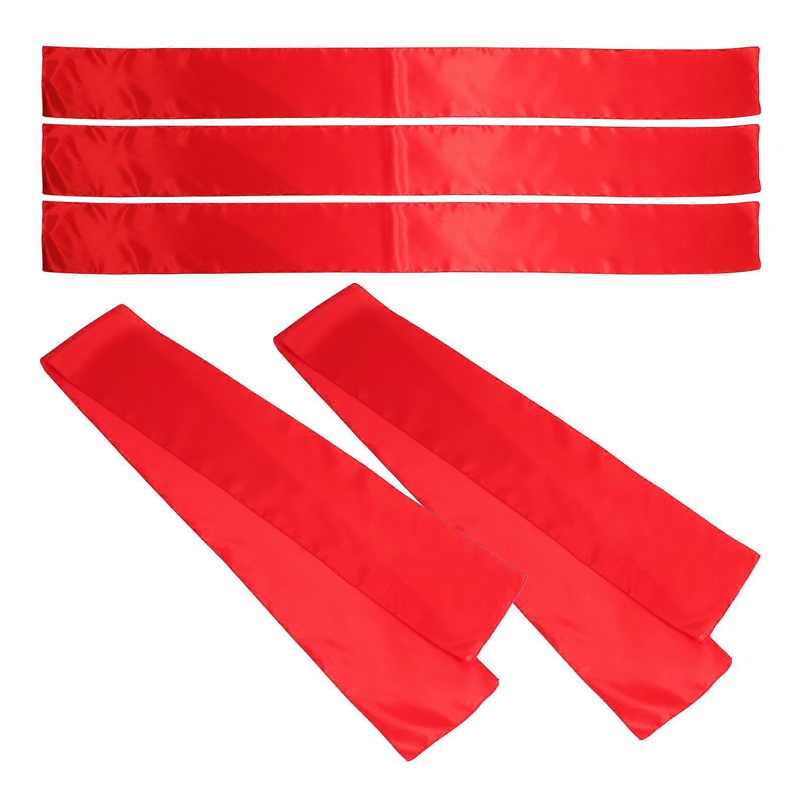Red Wedding Table Runner Decorative Table Runner for Wedding Party 15Pcs