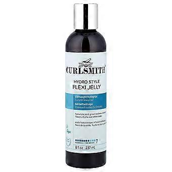 Curlsmith, Hydro Style Flexi Jelly, Medium Hold, Krullend of golvend haar, 237 ml