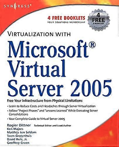 Virtualization With Microsoft Virtual Server 2005 - Rogier Dittner - Paperback - en Book