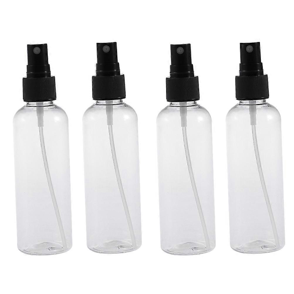 Small Transparent Spray Bottle for Storage Use Featuring Refillable 4Pcs