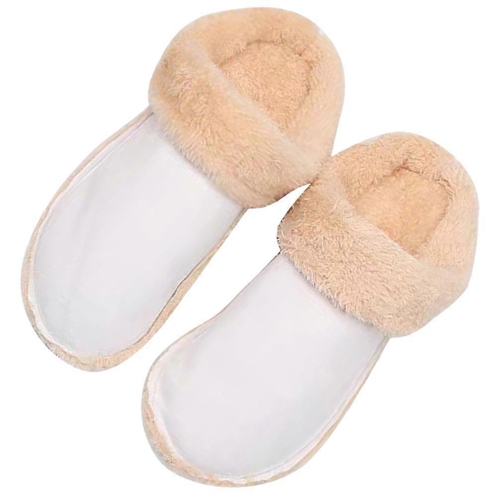 Slipper Liners Plush for Home Use 1Pair Replacement