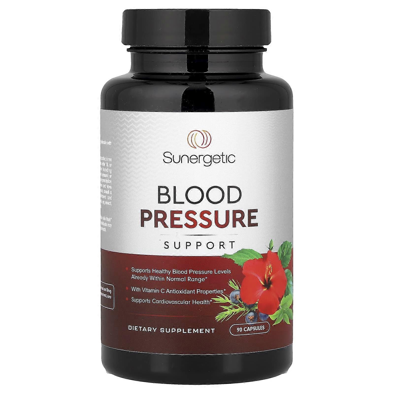 Sunergetic, Blood Pressure Support , 90 Capsules, 2-Pack