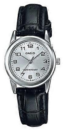 CASIO COLLECTION LADY 3H, LEATHER - SILVER