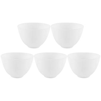 5pcs Facial Mask Mixing Bowls Silicone Facial Mask DIY Bowl Skincare Product Mixing Bowl