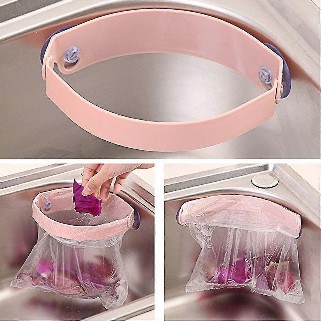 4-pack foldable sink holder, strong suction cup mop [MI]