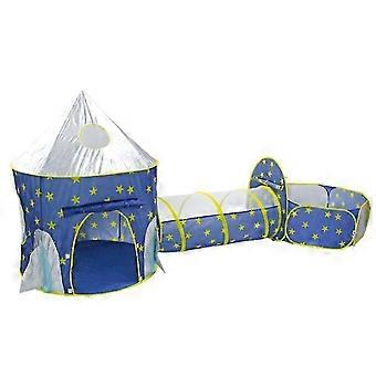 Tenda com brilho dobrável Pop Up Pink Play Tent House Brinquedo