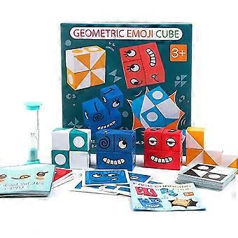 Childrens Magic Puzzle Pieces, Interactive Wood Games, Good Gifts For Family-a
