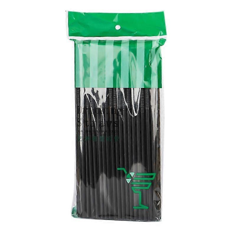 100Pcs Drinking Straw Eco-friendly High Flexibility PP Assorted Colors Bendable Straw for Home