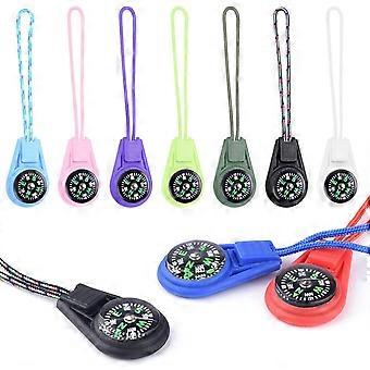 Mini kompas voor kinderen, kompas sleutelhanger, knopkompas bulkset, paracord wandel- en survivalkompas, klein kompas voor kinderen, scoutingkompas.
