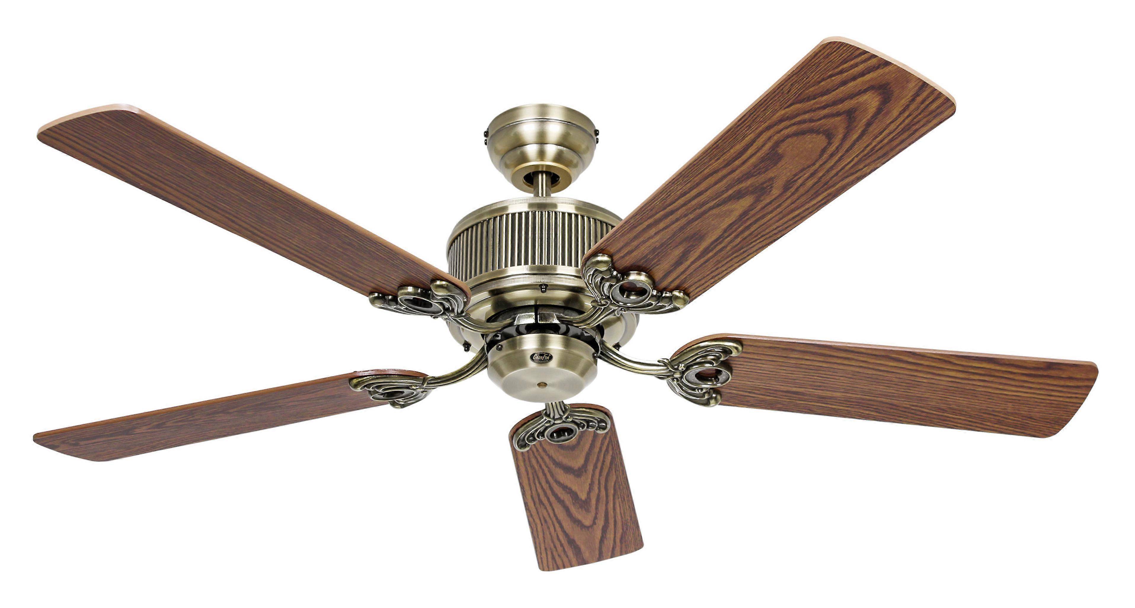 Ventilateur de plafond CC Eco Elements 132 en laiton