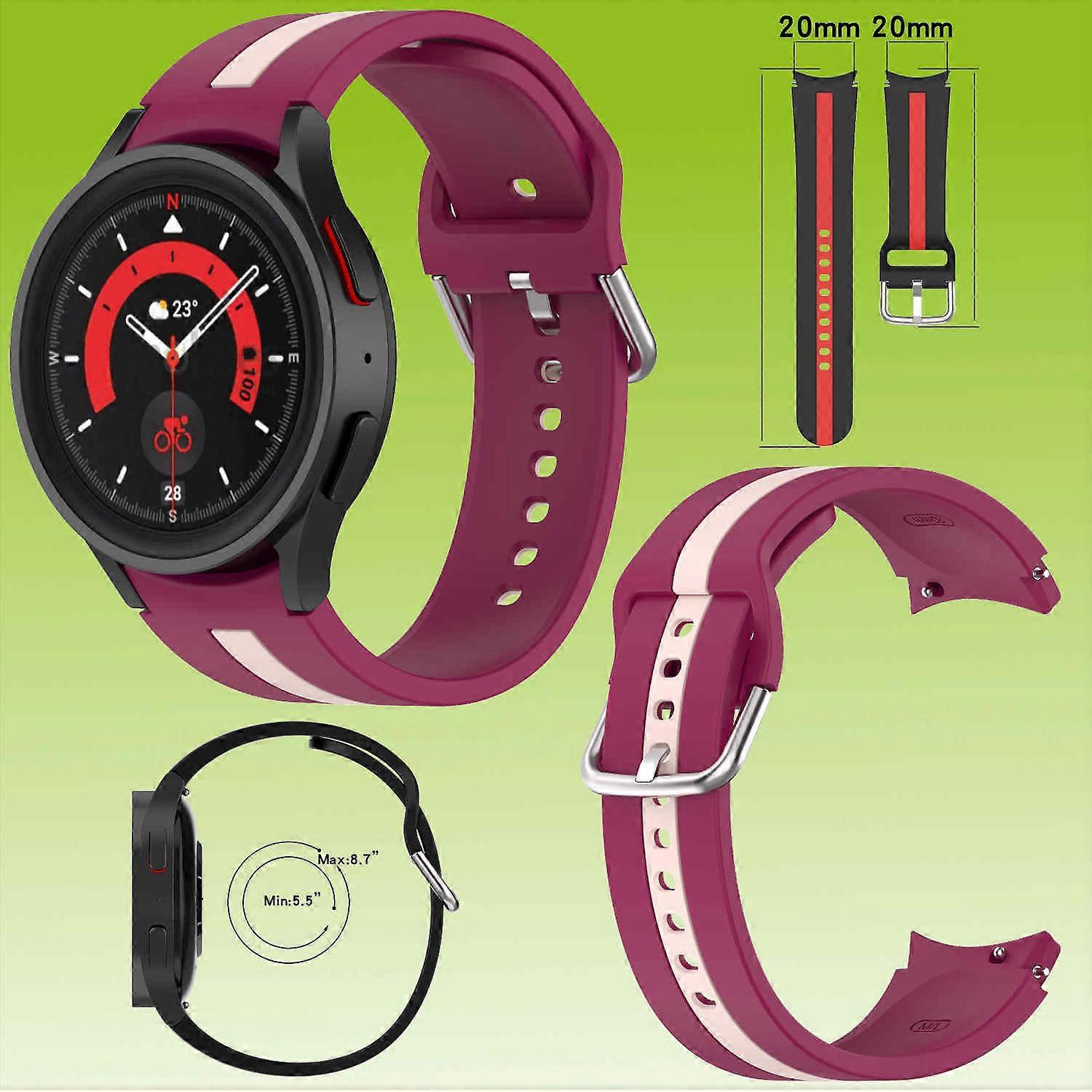Plastic wristband for Samsung Galaxy Watch FE 6 5 4 Normal Pro Classic all sizes