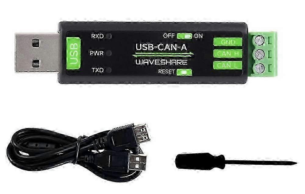 STM32 Chip Solution USB to CAN Adapter Model A with Multiple Working Modes Multi-System Compatible (USB-CAN-A) SZRH A-D