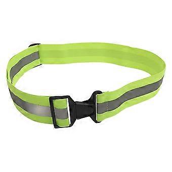 Reflective Waistband Safety Gear for Sports Use 3Pcs Adjustable Elastic Belt