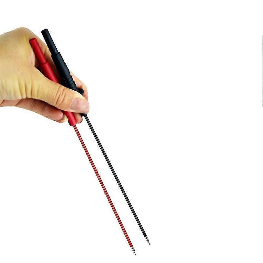 600V10A Multimeter Test Leads Cable Back Probe Tip 4mm Interface Length 24 Centimeters