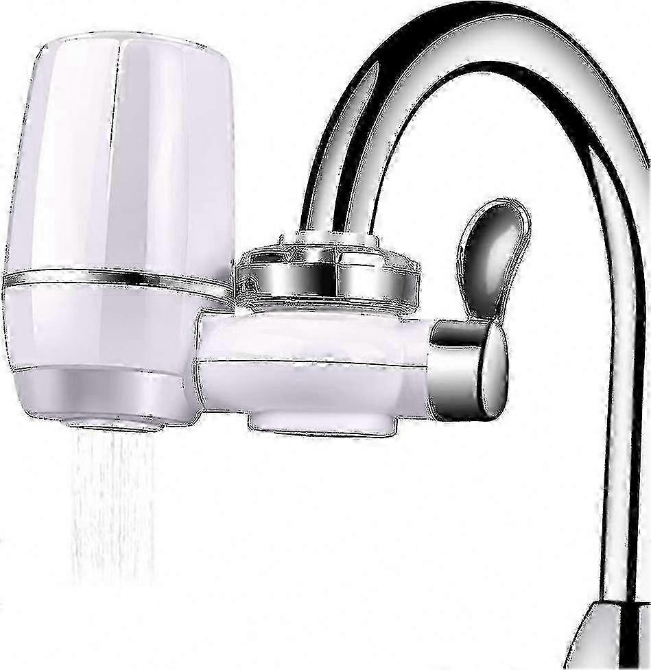 Faucet Water Filter, Splash Proof Water Purifier with High Efficiency