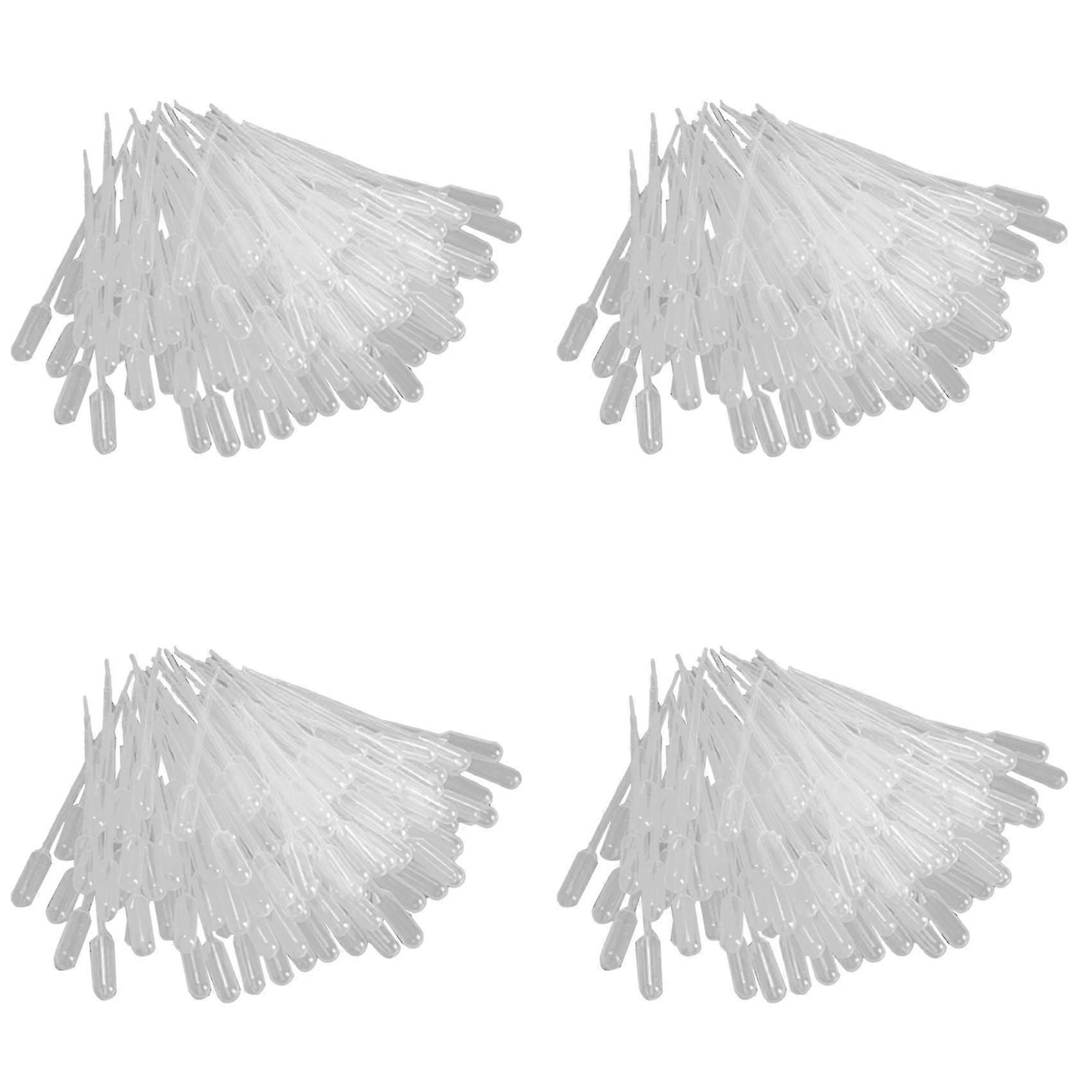 400PCS Graduated Pipettes Dropper Polyethylene (1Ml)