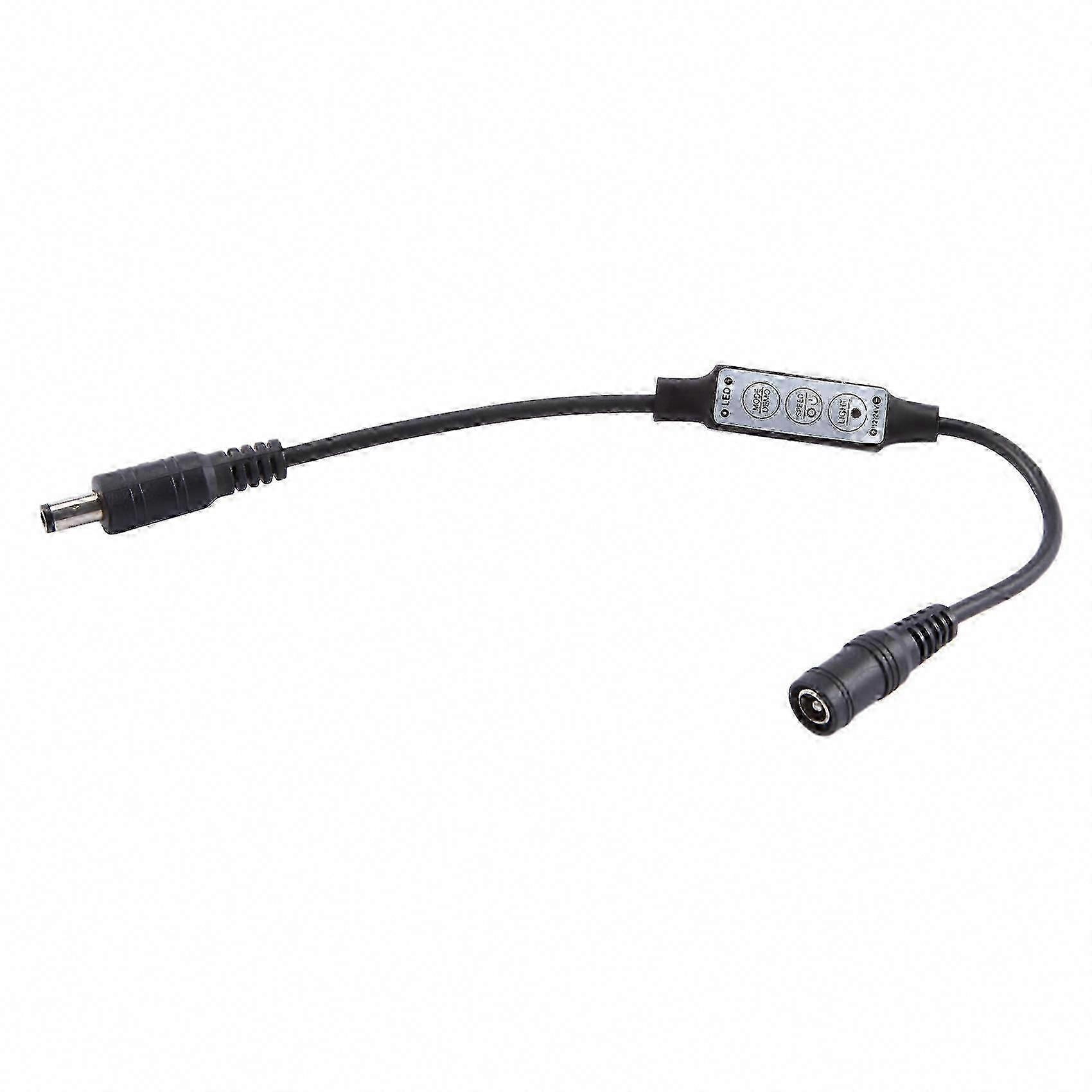 Mini 12A 12V-24V LED Dimmer Remote Controller compatible with Monochrome Tape Strips
