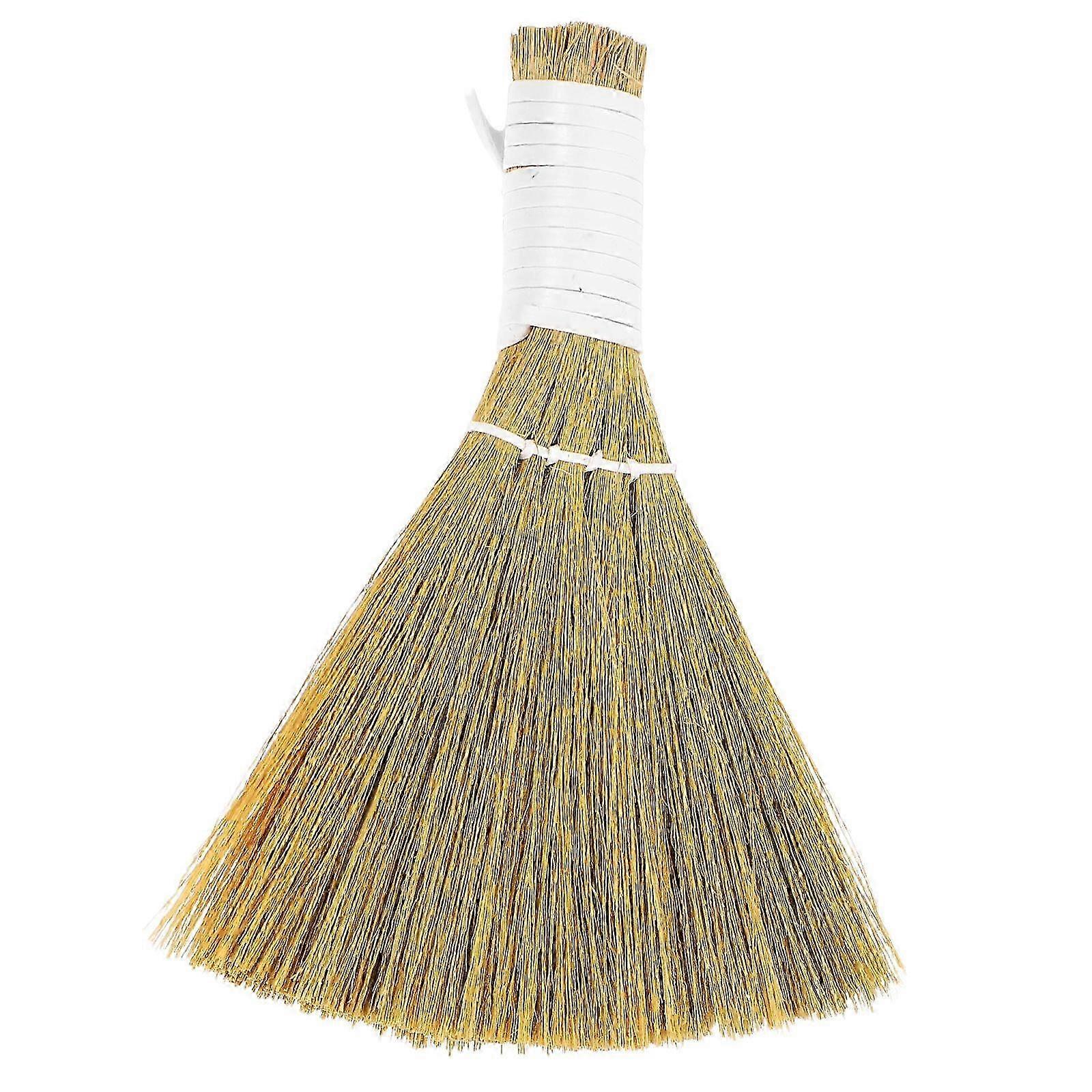 Miscanthus Mini Brush for Cleaning Handheld Compact Tabletop Broom