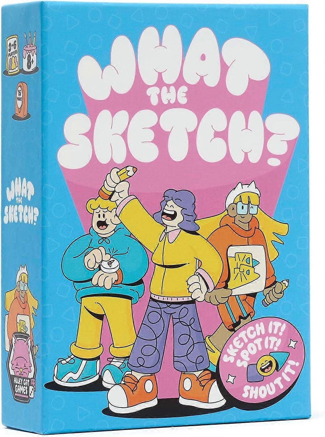 What the Sketch Board Game
