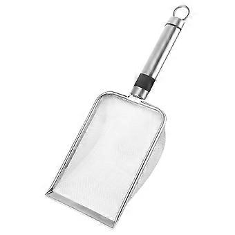 Stainless Steel Sand Scoop compatible with Reptiles Box Cleaning